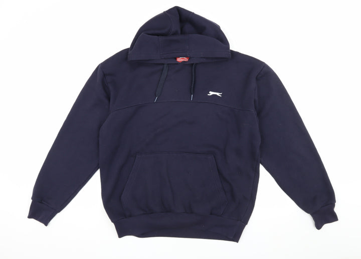 Slazenger Men's Blue M Pullover Hoodie with Logo