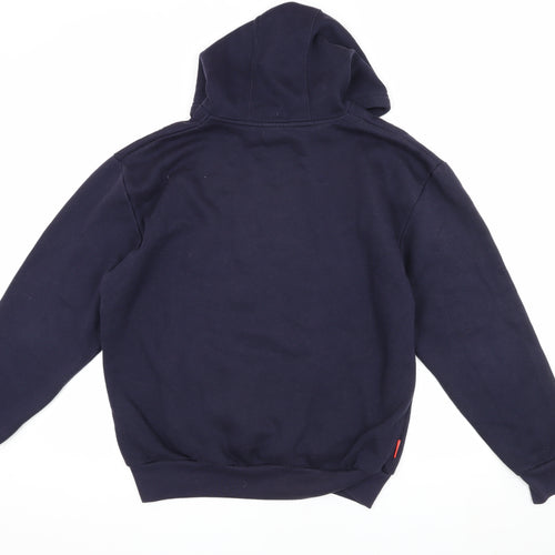 Slazenger Men's Blue M Pullover Hoodie with Logo