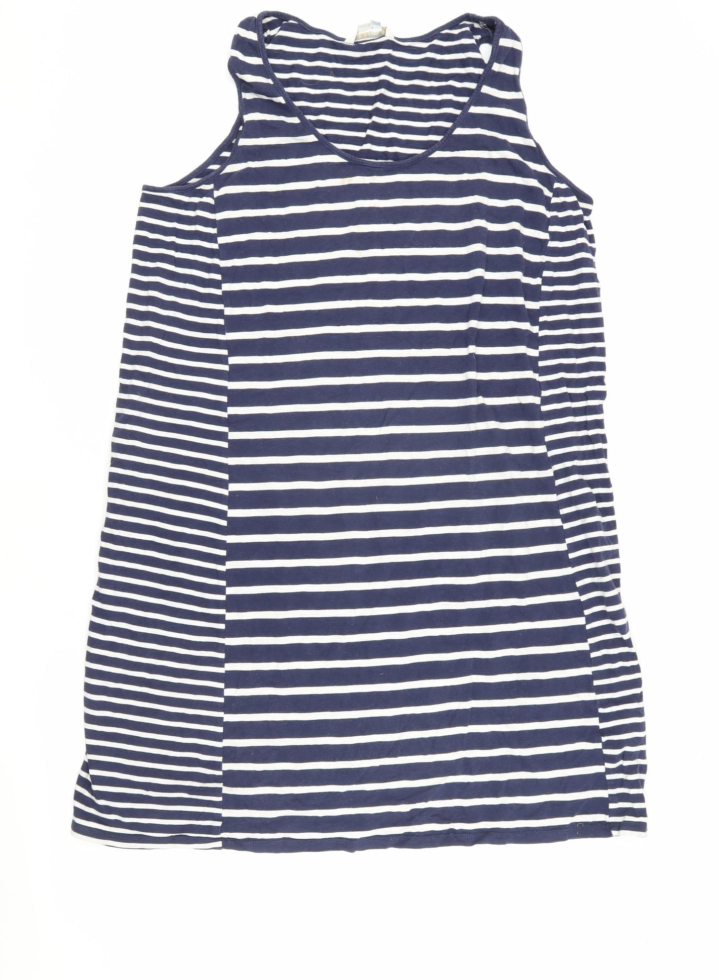 Boden Women's Blue Striped Tank Dress Size 18