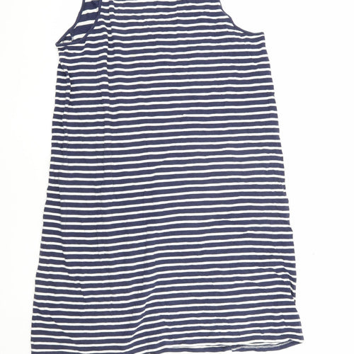 Boden Women's Blue Striped Tank Dress Size 18