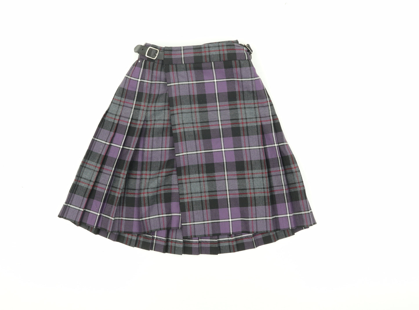 James Pringle Girls Multicoloured Pleated Wool Skirt 4-5 Years