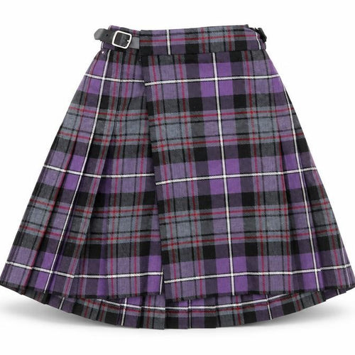 James Pringle Girls Multicoloured Pleated Wool Skirt 4-5 Years