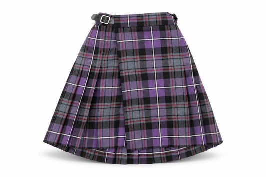 James Pringle Girls Multicoloured Pleated Wool Skirt 4-5 Years