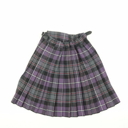 James Pringle Girls Multicoloured Pleated Wool Skirt 4-5 Years