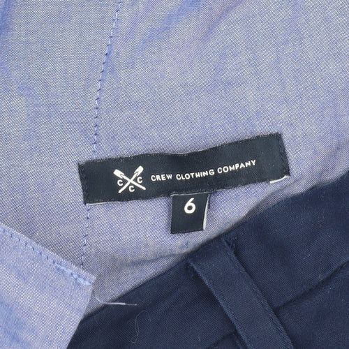 Crew Clothing Boys Blue Regular Trousers 10 Years