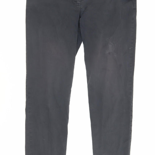 Hugo Boss Women's Black Chino Trousers Size 12