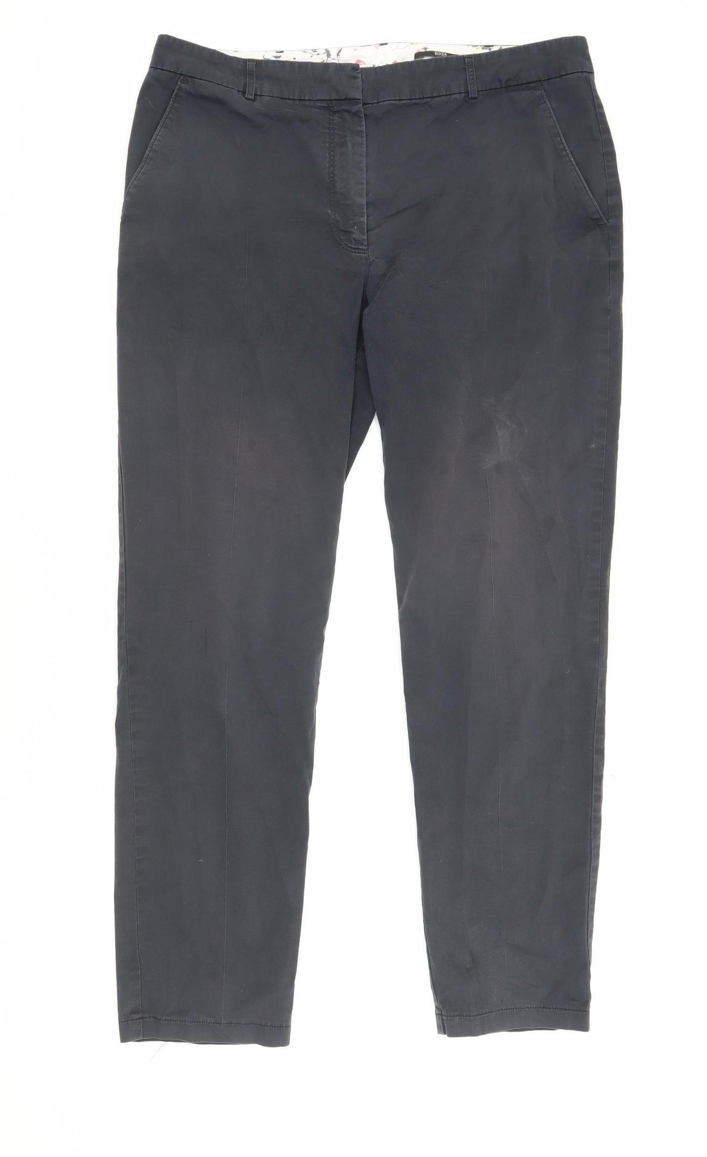 Hugo Boss Women's Black Chino Trousers Size 12