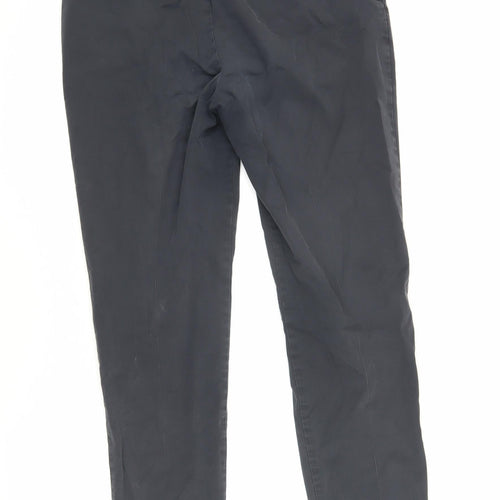 Hugo Boss Women's Black Chino Trousers Size 12