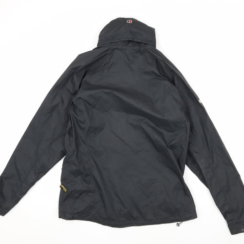 Berghaus Boys Black Waterproof Windbreaker Jacket Size 14