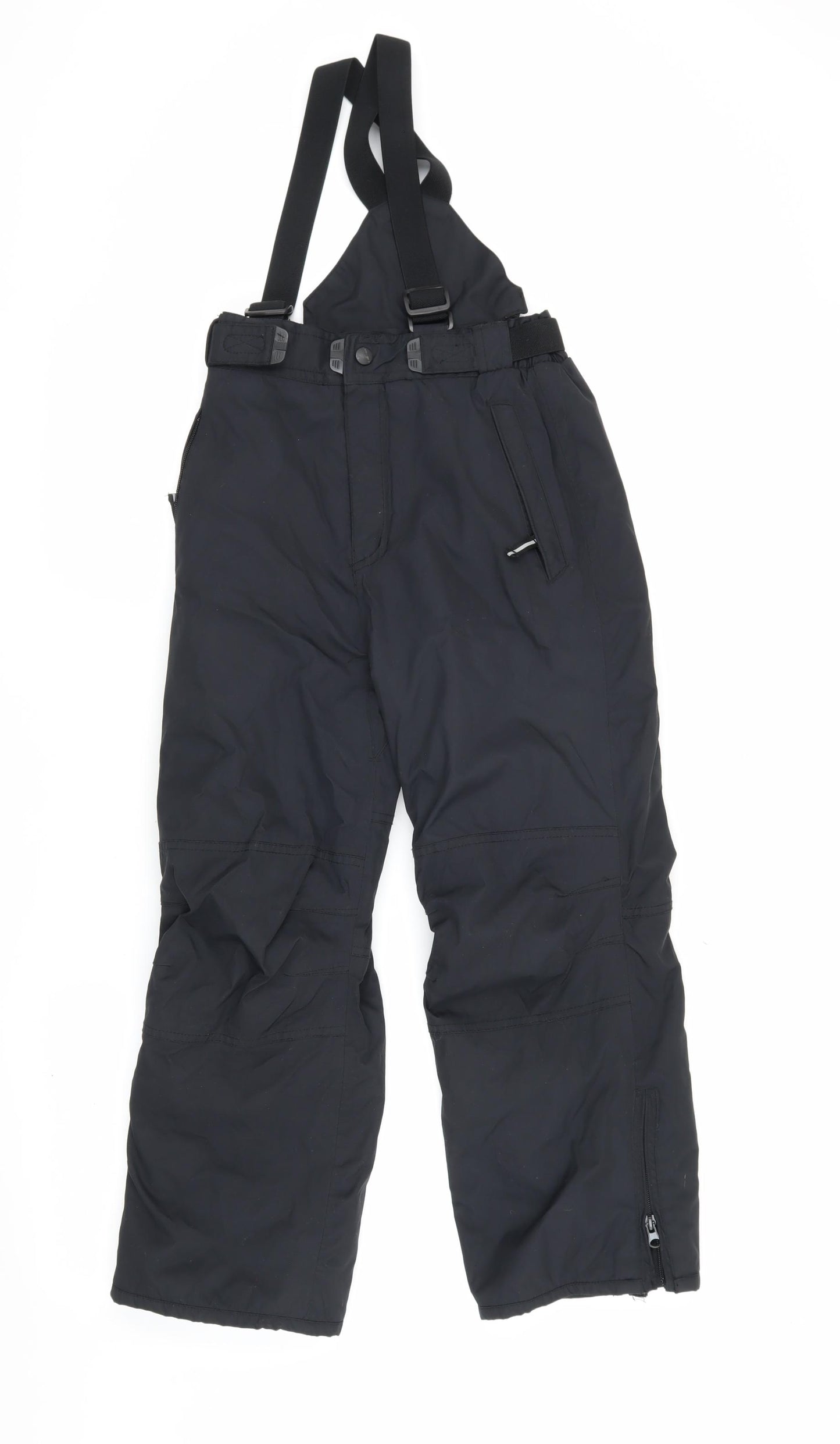 Nevisport Boys Black Snow Pants, Size 8 Years, Waterproof