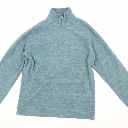 Mountain Warehouse Men's Blue 1/2 Zip Sweatshirt