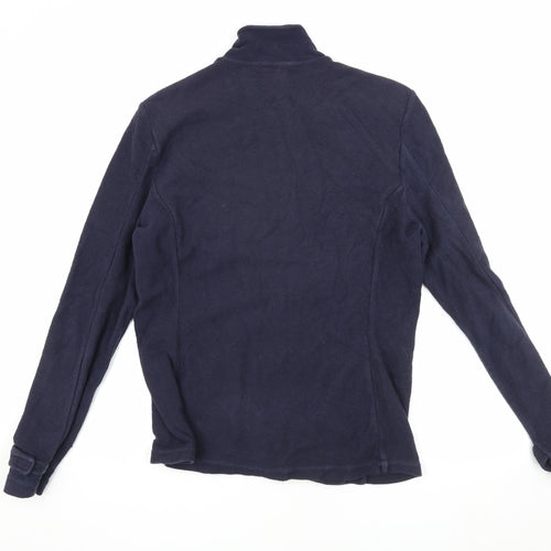 Les Basics Men's Blue Medium Cotton Jacket