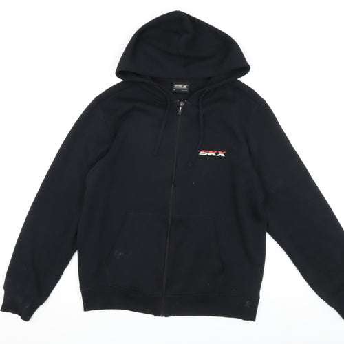 Skechers Men's Black Medium Full Zip Hooded Jacket