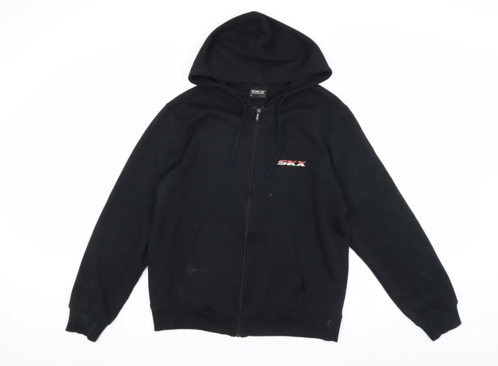 Skechers Men's Black Medium Full Zip Hooded Jacket