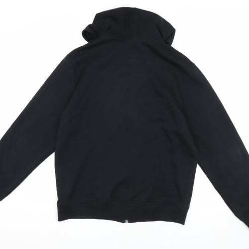 Skechers Men's Black Medium Full Zip Hooded Jacket