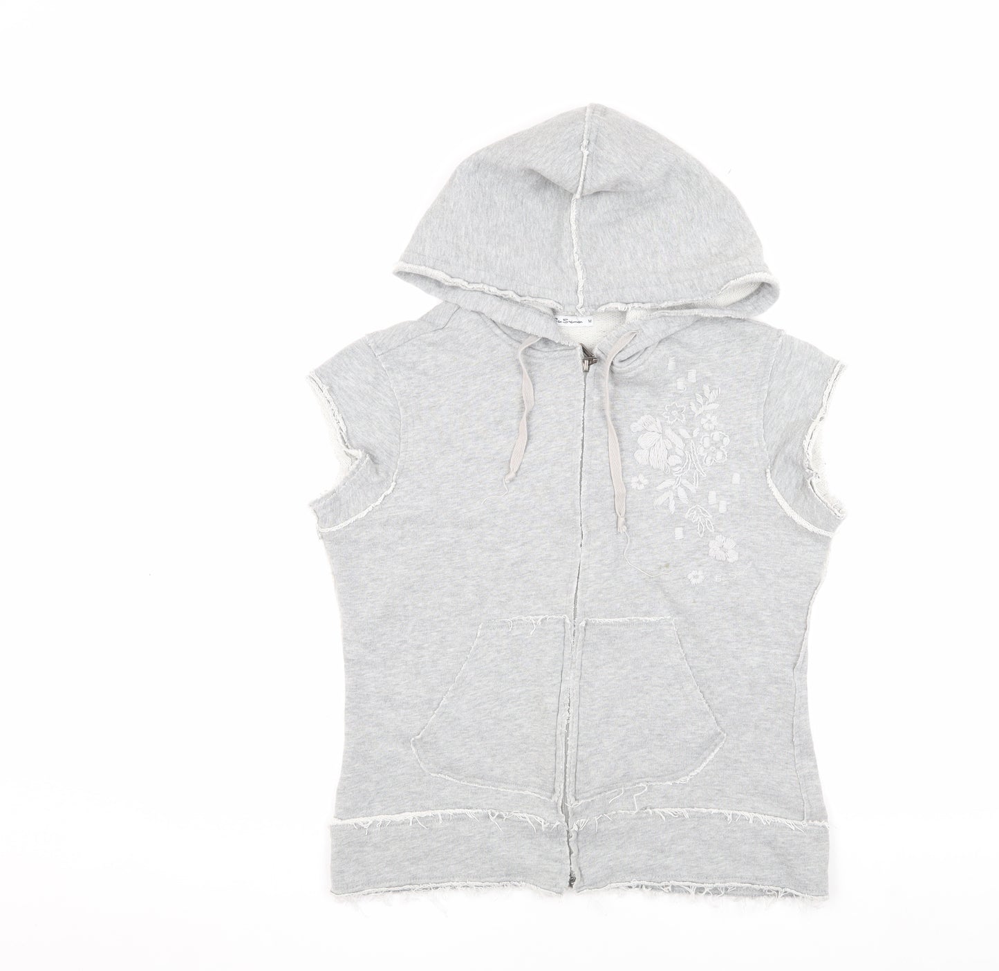 Ben Sherman Men's Hooded Sleeveless Cotton Jacket Size M