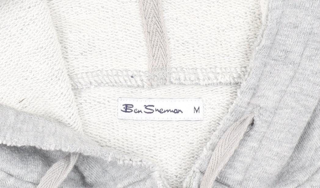 Ben Sherman Men's Hooded Sleeveless Cotton Jacket Size M