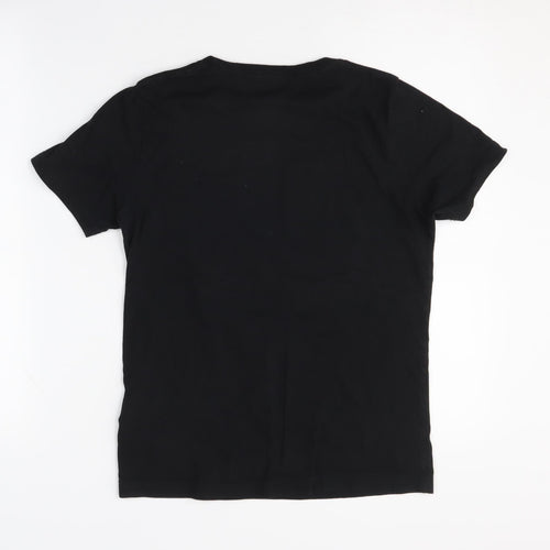Levi's Boys Black Graphic T-Shirt 12 Years Skateboarding Style