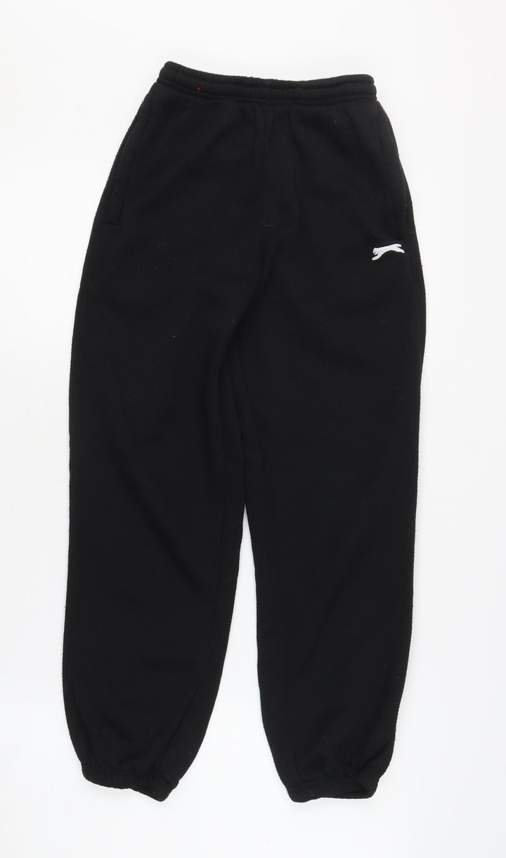 Slazenger Boys' Black Jogger Trousers 11-12 Years