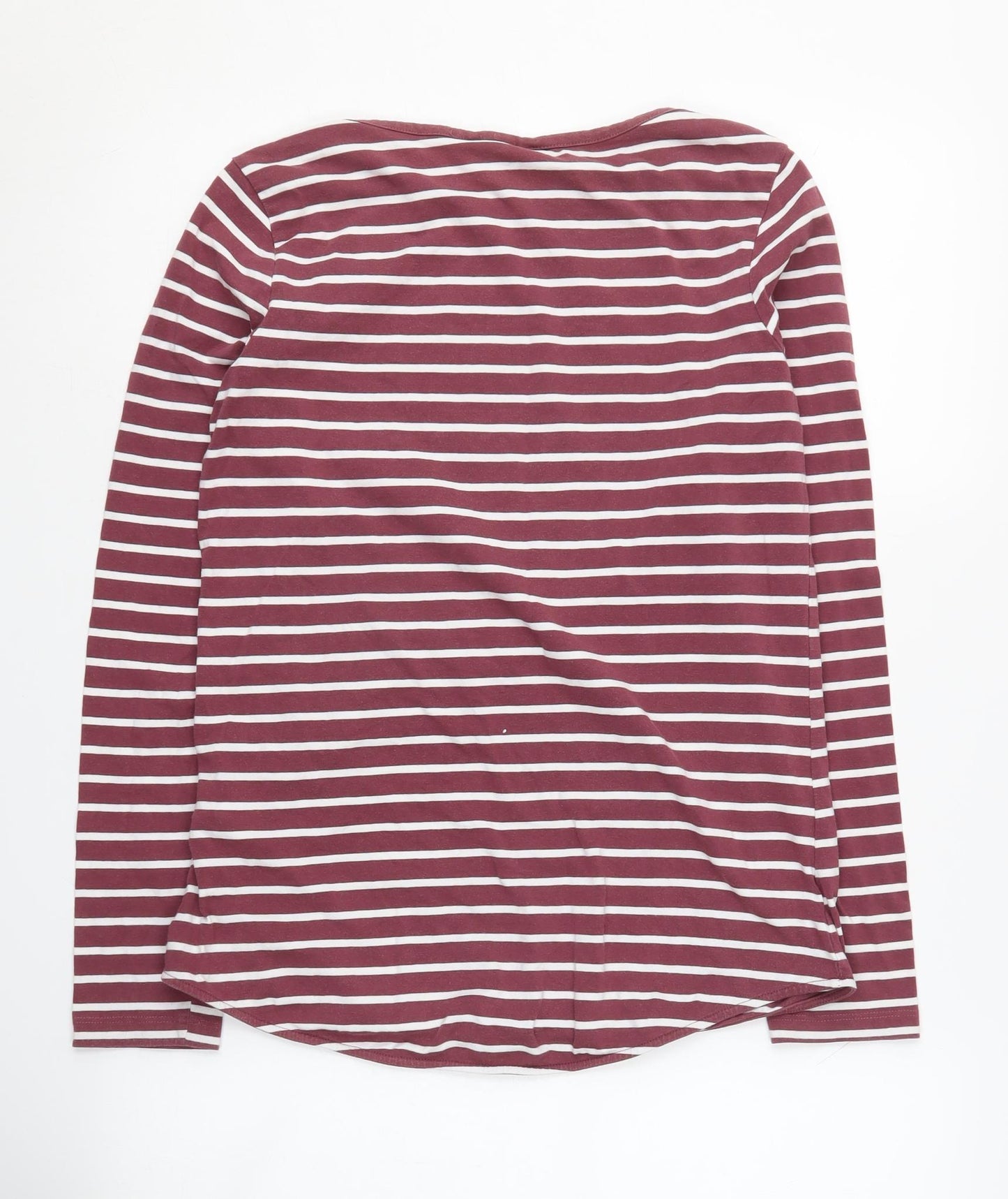 FatFace Women's Multicoloured Striped T-Shirt Size 8