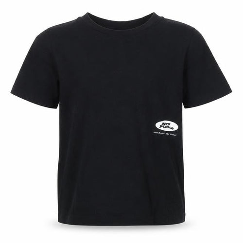 No Fear Boys Black T-Shirt, Size 7-8 Years, Cotton, Casual Wear
