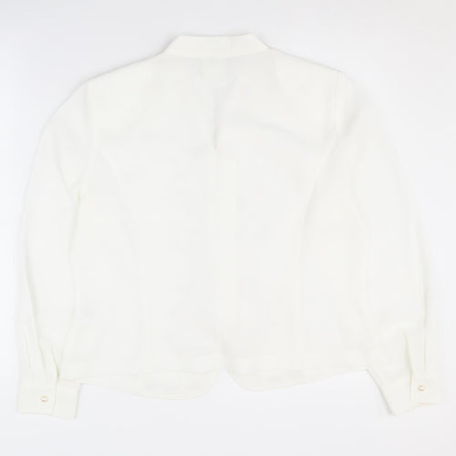 Eastex Women’s White Suit Jacket Size 14