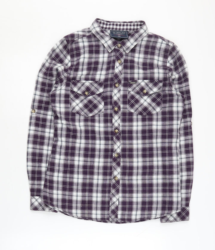 Tog Twenty Four Women's Multicoloured Plaid Shirt