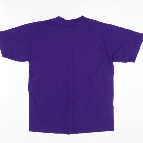 Walt Disney World Girls Purple Tinker Bell T-Shirt XL Casual