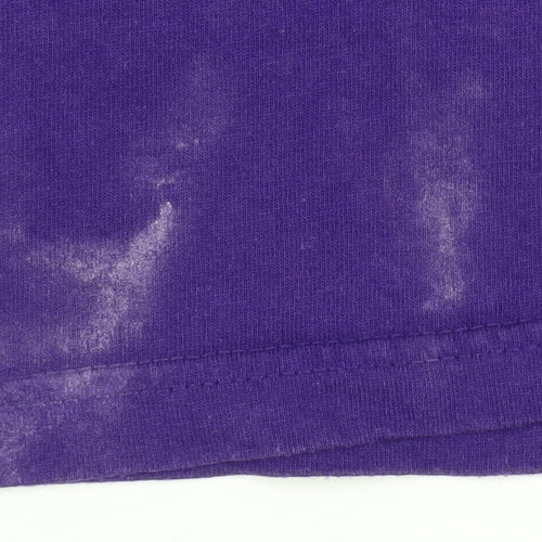 Walt Disney World Girls Purple Tinker Bell T-Shirt XL Casual