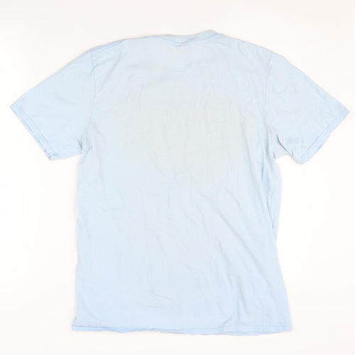 Gildan Oasis Band T-Shirt Blue Medium Men’s Short Sleeve