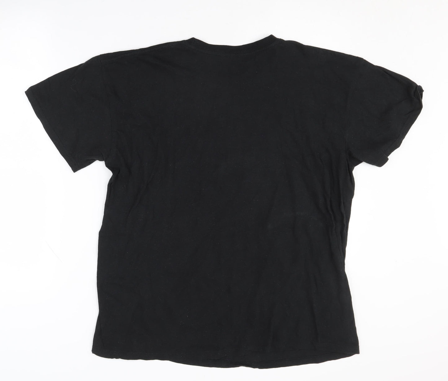 John Lennon Men's Black Large Band T-Shirt