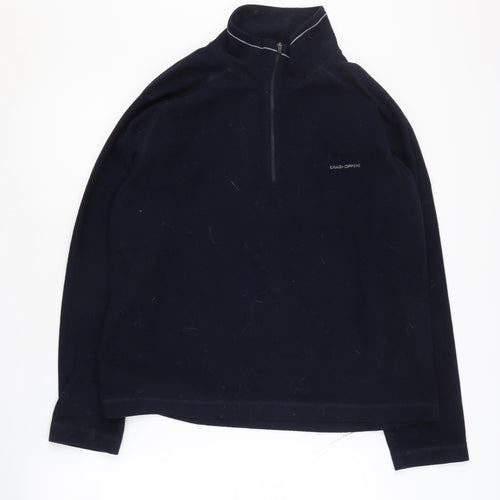 Craghoppers Men's Blue Fleece 1/4 Zip Sweatshirt M