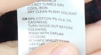 Jeff Banks Men's Red Medium Pullover Jumper with Cashmere