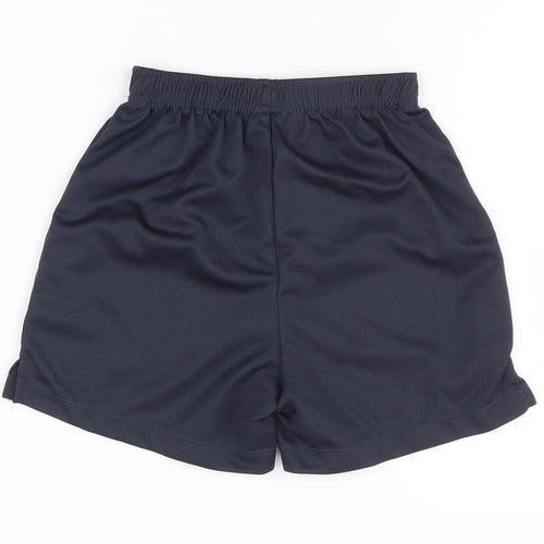 Sondico Boys Black Athletic Shorts, Size 5-6 Years