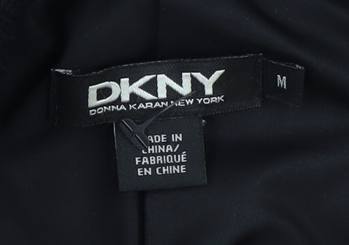 DKNY Women's Black Puffer Coat Size M, Winter, Casual