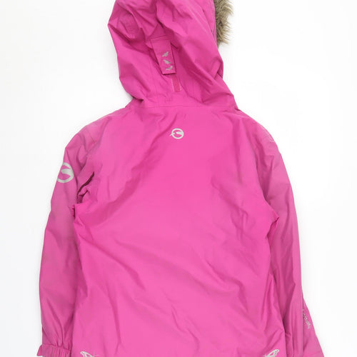Sprayway Girls Pink Winter Waterproof Jacket Age 8-9