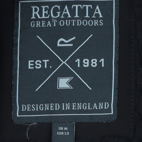 Regatta Men's Black Basic Jacket - M, Full Zip