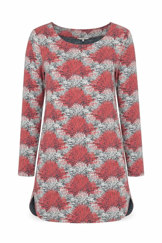 Front view of White Stuff Women's Multicoloured Floral Jersey Dress