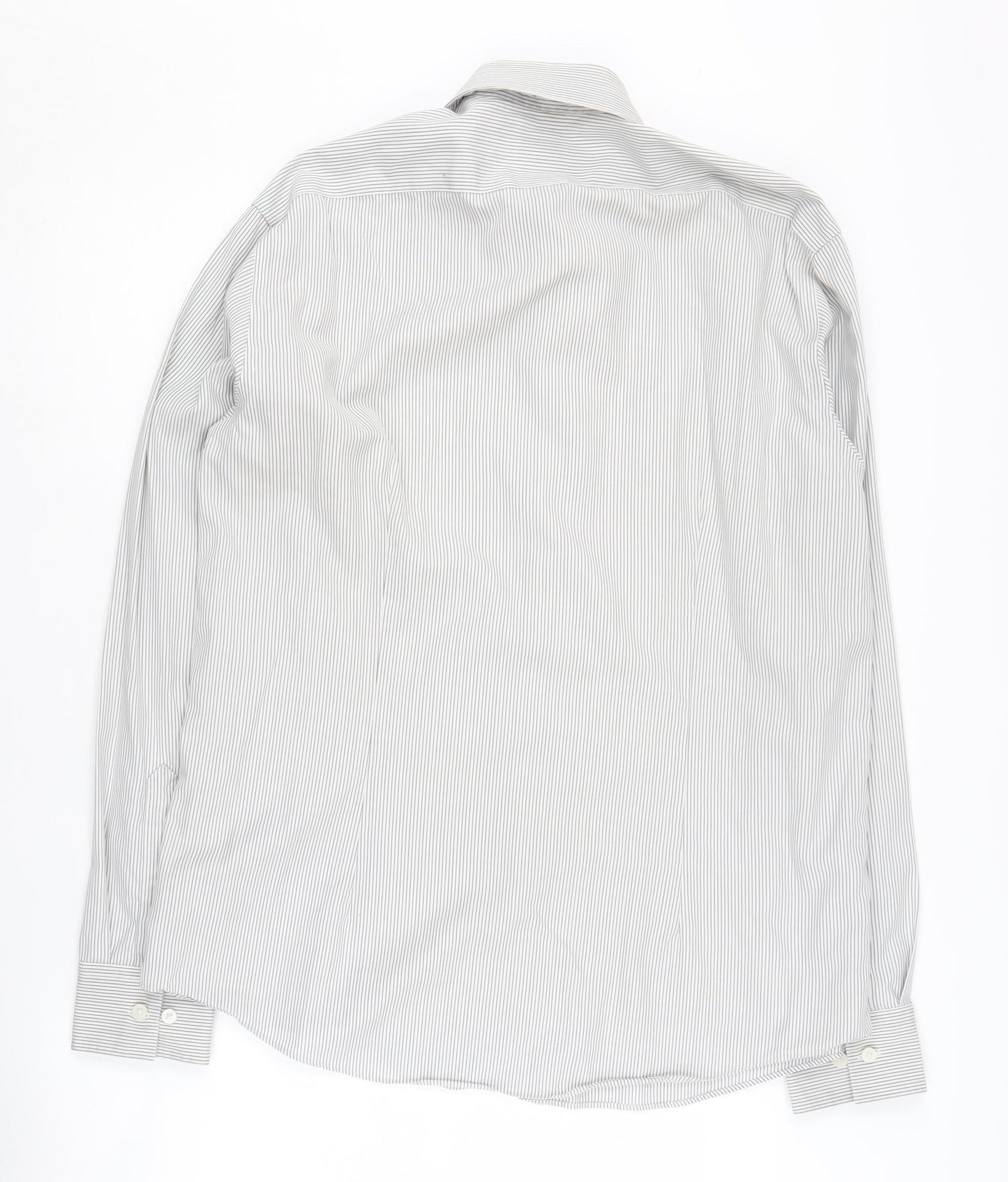 Calvin Klein Men's Slim Fit Striped Shirt - Size 42