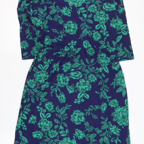 Woolovers Women's Multicoloured Floral Dress S