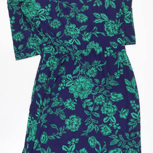 Woolovers Women's Multicoloured Floral Dress S