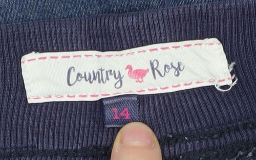 Country Rose Women's Blue Denim Jegging Size 14