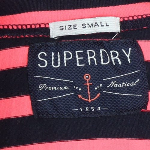 Superdry Women's Striped A-Line Skirt - Size S