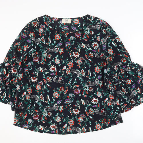Hush Women's Multicoloured Floral Top Size 12
