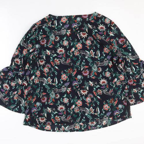 Hush Women's Multicoloured Floral Top Size 12