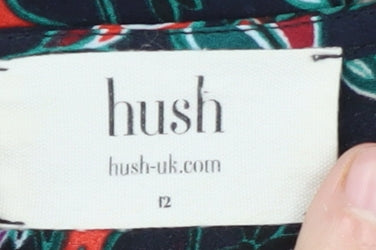 Hush Women's Multicoloured Floral Top Size 12