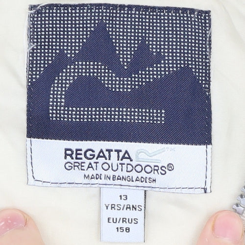 Regatta Girls Beige Basic Jacket, 13 Years, Winter, Polyester