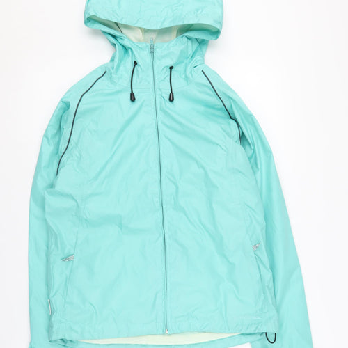 Trespass Women's Blue Waterproof Hooded Jacket S