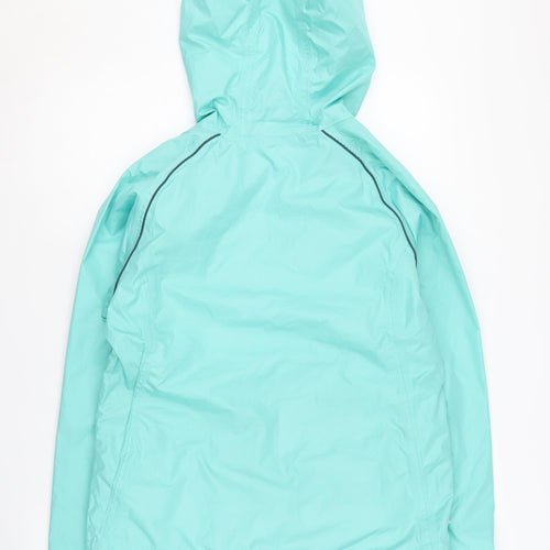 Trespass Women's Blue Waterproof Hooded Jacket S