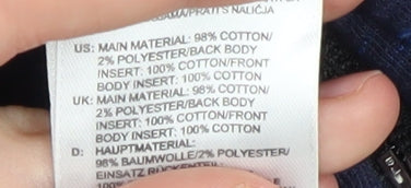 adidas Men's Blue Full Zip Hoodie XS